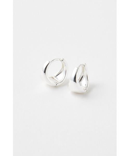 MOUSSY(マウジー)の「SLV925 PLATING CIRCLE ピアス(ピアス(両耳用)・レディース・シルバー・FREE)」の4枚目の写真