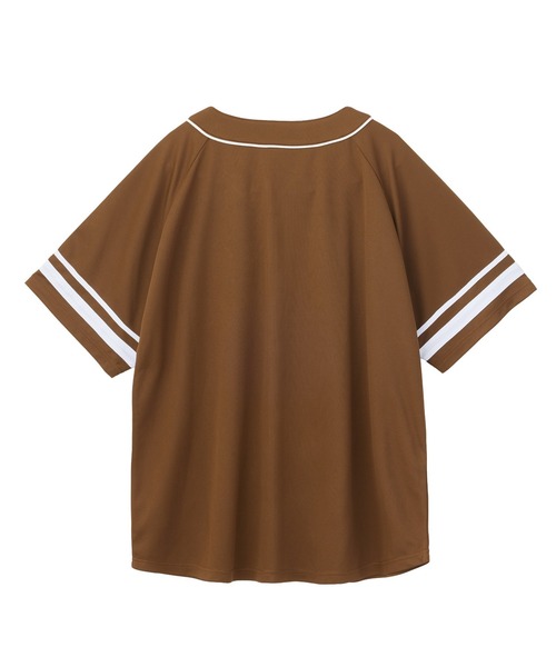 X-girl(エックスガール)の「LOGO PATCH BASEBALL SHIRT(シャツ/ブラウス・レディース・ブラック/カモフラージュ/ブラウン・S/M)」の14枚目の写真