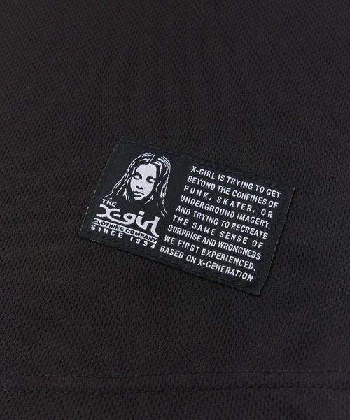X-girl(エックスガール)の「LOGO PATCH BASEBALL SHIRT(シャツ/ブラウス・レディース・ブラック/カモフラージュ/ブラウン・S/M)」の21枚目の写真