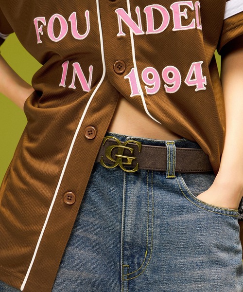X-girl(エックスガール)の「LOGO PATCH BASEBALL SHIRT(シャツ/ブラウス・レディース・ブラック/カモフラージュ/ブラウン・S/M)」の8枚目の写真