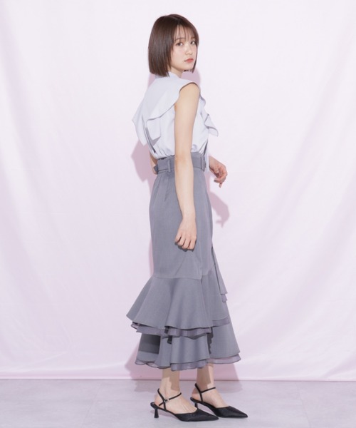JILL by JILL STUART(ジルバイジルスチュアート)の「ピンタックボウタイブラウス(シャツ/ブラウス・レディース・ブルー/ブラック系その他/ホワイト・FREE)」の20枚目の写真