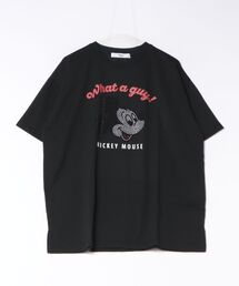 【 Disney 】 プリント半袖Ｔシャツ 26S5