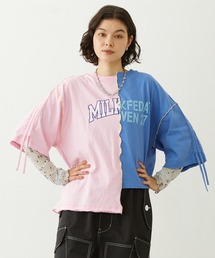 MILKFED. | CENTER PANEL S/S TOP(Tシャツ/カットソー)