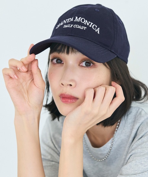 coca（coca）（コカ）の「コットンロゴキャップ（キャップ・レディース・ワイン/ブラウン/ネイビー・ONE SIZE）」の14枚目の写真