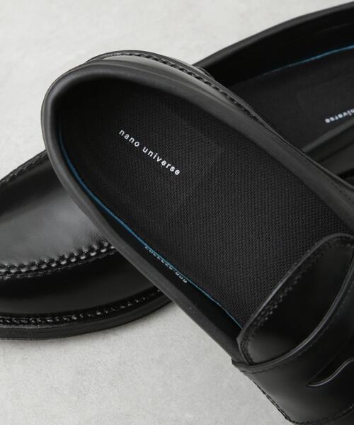 NANO universe(ナノユニバース)の「「Rain Comfort Shoes」ローファー(ローファー・メンズ・ブラック・27/26/25)」の8枚目の写真