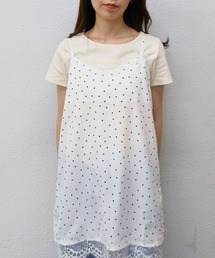 【華奢見えが叶うコンパクトリブT】ネームテレコＴｅｅ
