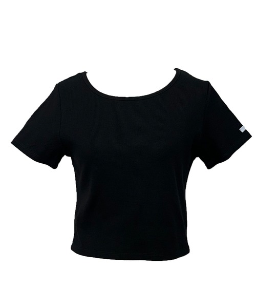 archives（アルシーヴ）の「【華奢見えが叶うコンパクトリブT】ネームテレコＴｅｅ（Tシャツ/カットソー・レディース・オフホワイト/ブラック/クリーム/ネイビー・MEDIUM）」の7枚目の写真