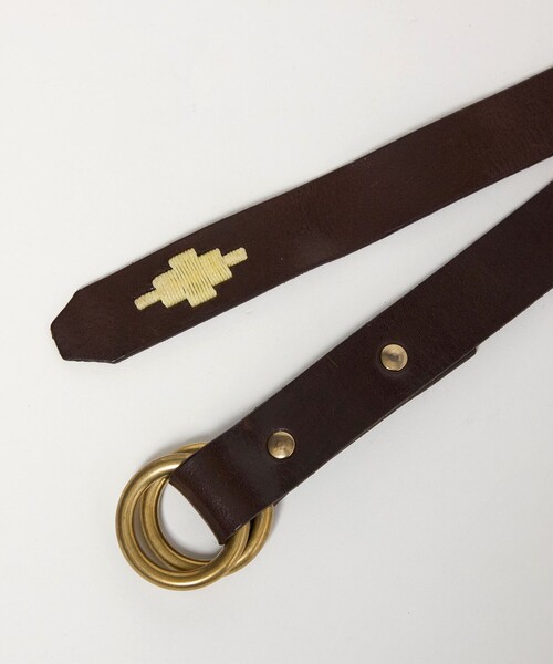 UNITED ARROWS(ユナイテッドアローズ)の「【別注】<MAISON GAUCHOS>ガウチョベルト(ベルト・メンズ・ブラック/ダークブラウン・FREE)」の5枚目の写真