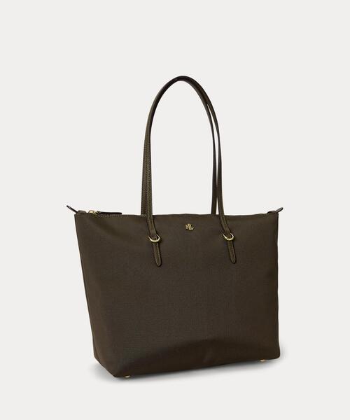 LAUREN RALPH LAUREN(ローレン ラルフ ローレン)の「オックスフォード ミディアム Keaton トート(トートバッグ・レディース・グリーン・ONE)」の2枚目の写真