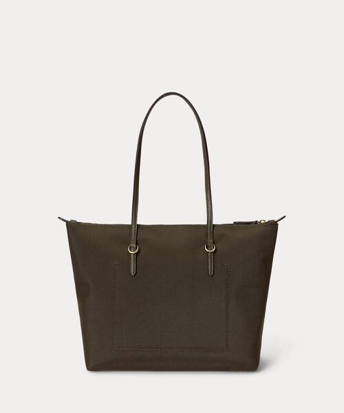 LAUREN RALPH LAUREN(ローレン ラルフ ローレン)の「オックスフォード ミディアム Keaton トート(トートバッグ・レディース・グリーン・ONE)」の3枚目の写真
