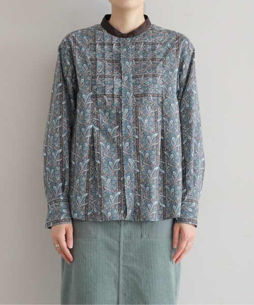 NOMBRE IMPAIR(ノンブルアンペール)の「【予約】ペイズリーストライプPT タックシャツ(シャツ/ブラウス・レディース・ブラウン・FREE)」の18枚目の写真
