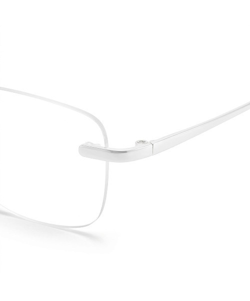 NO ID.（ノーアイディ）の「【NO ID.】Rimless Metal Eyewear / リムレス メタル アイウェア（サングラス・メンズ・クリア・ONE SIZE）」の4枚目の写真