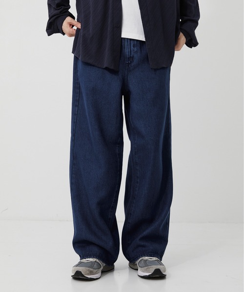 PUBLIC TOKYO(パブリックトウキョウ)の「【残りわずか】PUBLIC DENIM TRO STRAIGHT /日本製/岡山デニム/ストレート/夏服(デニムパンツ・メンズ・ブラック/オフホワイト/ダークインディゴブルー・1/2/3)」の4枚目の写真