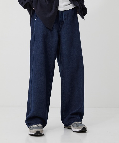 PUBLIC TOKYO(パブリックトウキョウ)の「【残りわずか】PUBLIC DENIM TRO STRAIGHT /日本製/岡山デニム/ストレート/夏服(デニムパンツ・メンズ・ブラック/オフホワイト/ダークインディゴブルー・1/2/3)」の5枚目の写真