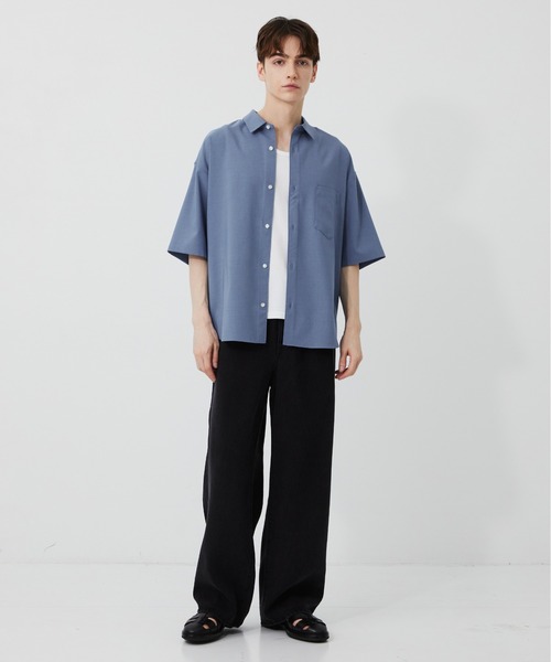 PUBLIC TOKYO(パブリックトウキョウ)の「【残りわずか】PUBLIC DENIM TRO STRAIGHT /日本製/岡山デニム/ストレート/夏服(デニムパンツ・メンズ・ブラック/オフホワイト/ダークインディゴブルー・1/2/3)」の16枚目の写真