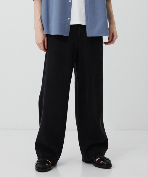 PUBLIC TOKYO(パブリックトウキョウ)の「【残りわずか】PUBLIC DENIM TRO STRAIGHT /日本製/岡山デニム/ストレート/夏服(デニムパンツ・メンズ・ブラック/オフホワイト/ダークインディゴブルー・1/2/3)」の14枚目の写真