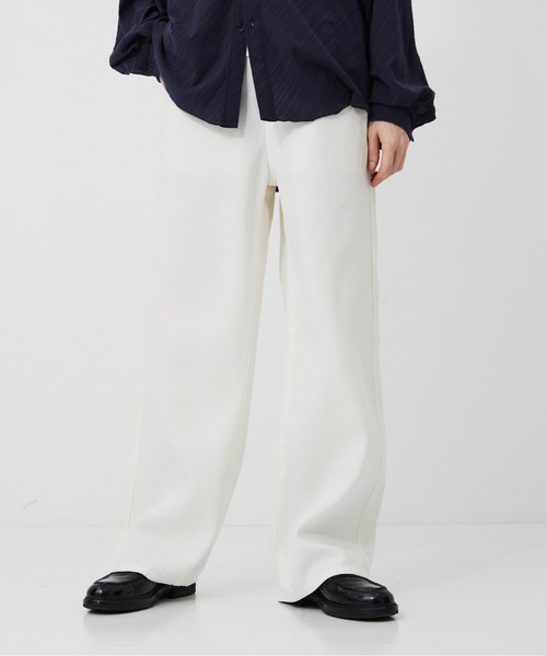 PUBLIC TOKYO(パブリックトウキョウ)の「【残りわずか】PUBLIC DENIM TRO STRAIGHT /日本製/岡山デニム/ストレート/夏服(デニムパンツ・メンズ・ブラック/オフホワイト/ダークインディゴブルー・1/2/3)」の17枚目の写真