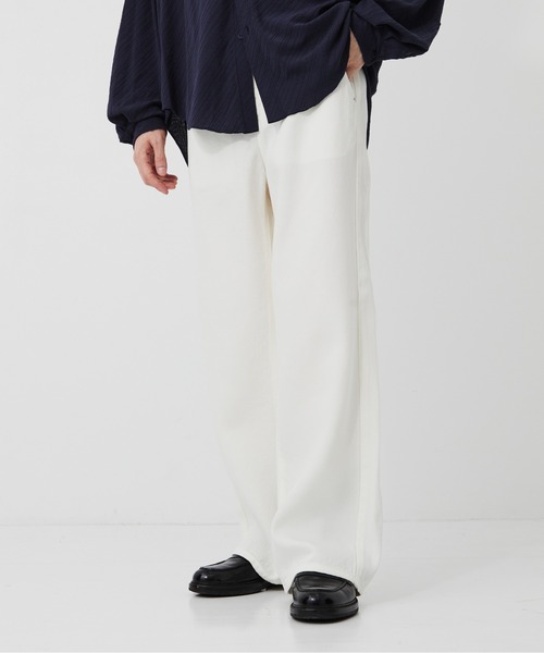 PUBLIC TOKYO(パブリックトウキョウ)の「【残りわずか】PUBLIC DENIM TRO STRAIGHT /日本製/岡山デニム/ストレート/夏服(デニムパンツ・メンズ・ブラック/オフホワイト/ダークインディゴブルー・1/2/3)」の18枚目の写真