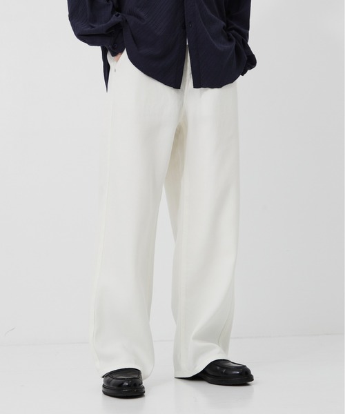 PUBLIC TOKYO(パブリックトウキョウ)の「【残りわずか】PUBLIC DENIM TRO STRAIGHT /日本製/岡山デニム/ストレート/夏服(デニムパンツ・メンズ・ブラック/オフホワイト/ダークインディゴブルー・1/2/3)」の19枚目の写真