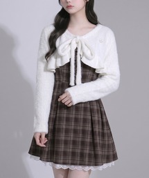 夢展望（ユメテンボウ）の「バックリボンフレアジャンスカワンピース【大きいサイズあり】（ワンピース）」