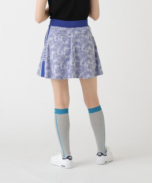 Jack Bunny!!(ジャックバニー)の「【Jack Bunny!!】SPXトワルドジュイ椰子ジャガードスカート(スカート・レディース・ブルー・MEDIUM)」の6枚目の写真