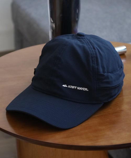 KRIFF MAYER(クリフメイヤー)の「KRIFF MAYER 通気性生地 吸水速乾 日よけタレ付き エアリー キャップ CAP 男女兼用(キャップ・メンズ・ネイビー/ベージュ/ブラック・FREE)」の15枚目の写真