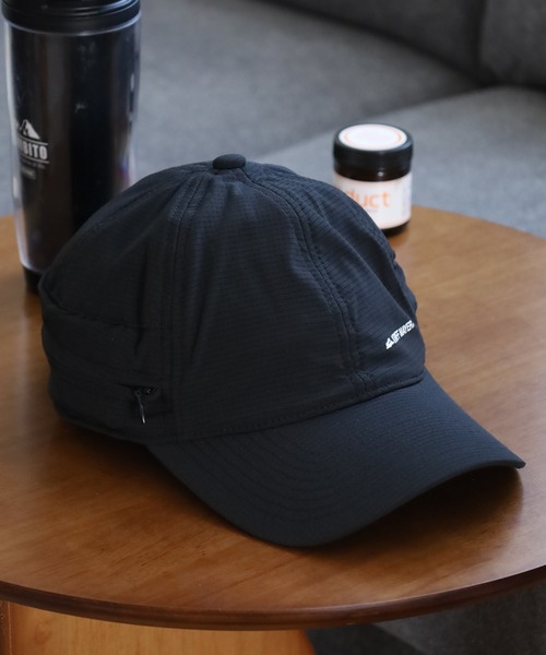 KRIFF MAYER(クリフメイヤー)の「KRIFF MAYER 通気性生地 吸水速乾 日よけタレ付き エアリー キャップ CAP 男女兼用(キャップ・メンズ・ネイビー/ベージュ/ブラック・FREE)」の13枚目の写真
