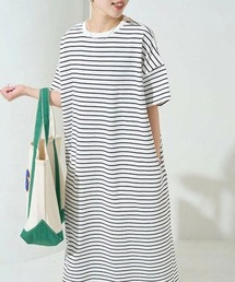 AラインTシャツワンピース