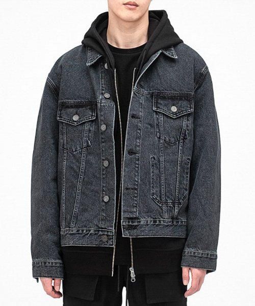 BRANDED（ブランデッド）の「2001 SLOW WORKER DENIM WASH JACKET [BLACK INDIGO]（デニムジャケット・メンズ・その他・MEDIUM/LARGE/X-LARGE/XX-LARGE）」の21枚目の写真