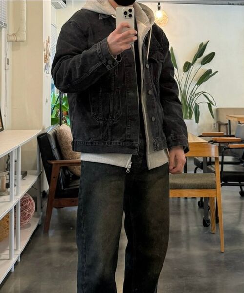 BRANDED（ブランデッド）の「2001 SLOW WORKER DENIM WASH JACKET [BLACK INDIGO]（デニムジャケット・メンズ・その他・MEDIUM/LARGE/X-LARGE/XX-LARGE）」の17枚目の写真