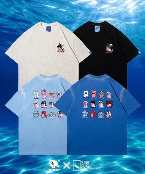 A'GEM/9 × .kom 『GRAF&WU/グラフアンドユー』 Ocean Cute Ghost