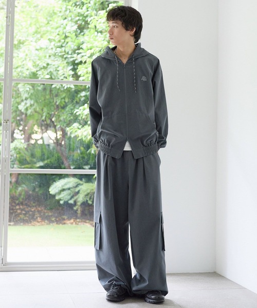 PBLIM(ページボーイリム)の「《UNISEX/AIR QUICK DRY/通気性/吸水速乾/UVカット》エアクイックドライカーゴ(カーゴパンツ・レディース・グレー/ブラック・MEDIUM/LARGE)」の8枚目の写真