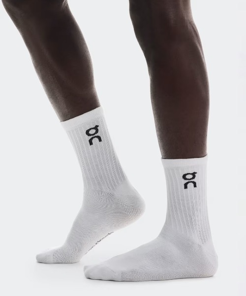 On(オン)の「On/オン Logo Sock High 3P(ソックス/靴下・メンズ・ホワイト/グレー/その他24/ブラック・S/M)」の2枚目の写真