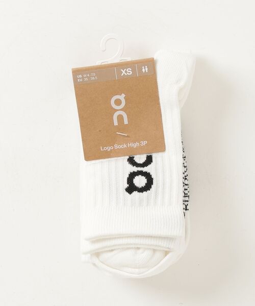 On(オン)の「On/オン Logo Sock High 3P(ソックス/靴下・メンズ・ホワイト/グレー/その他24/ブラック・S/M)」の11枚目の写真
