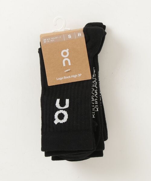 On(オン)の「On/オン Logo Sock High 3P(ソックス/靴下・メンズ・ホワイト/グレー/その他24/ブラック・S/M)」の12枚目の写真