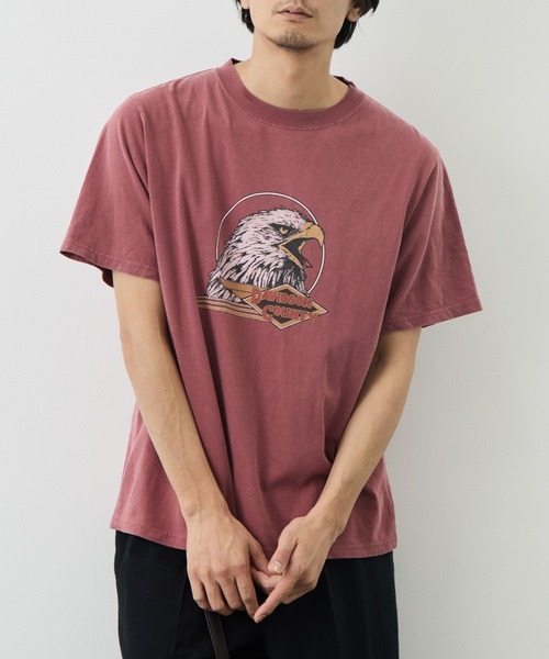 REMI RELIEF/レミレリーフ】別注 HARD SP加工20/-天竺レギュラーT