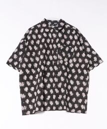 【チャイハネ】ハリシャMEN'S開襟シャツ