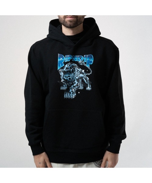 RIPNDIP(リップンディップ)の「CYBORG HOODIE(パーカー・メンズ・ブラック系その他・X-LARGE/XX-LARGE/SMALL/MEDIUM/LARGE)」の1枚目の写真