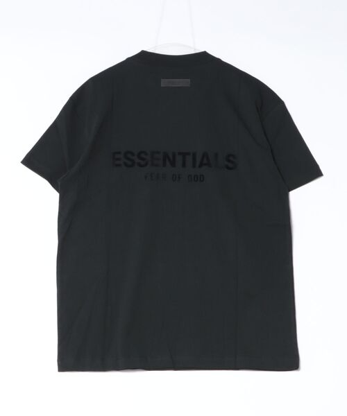 FOG ESSENTIALS（エフオージーエッセンシャルズ）の「【FOG ESSENTIALS】エッセンシャルズ FRONT BACK LOGO PRINT BOXY TEE SS ロゴ Tシャツ（Tシャツ/カットソー・レディース・ブラック/オートミール/ホワイト系その他・SMALL/MEDIUM/LARGE/X-LARGE）」の4枚目の写真