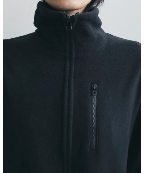 anuke(アンヌーク)の「Fleece Halfzip Combinaison(つなぎ/オールインワン・レディース・チャコールグレー/ネイビー・38inch/36inch)」の8枚目の写真