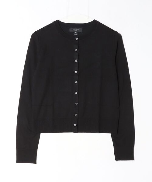 BANANA REPUBLIC FACTORY STORE(バナナリパブリック ファクトリーストア)の「BANANA REPUBLIC FACTORY STORE Foreverクルーネックカーディガン(カーディガン/ボレロ・レディース・ブラック/ネイビー・M/S/XS/L)」の4枚目の写真