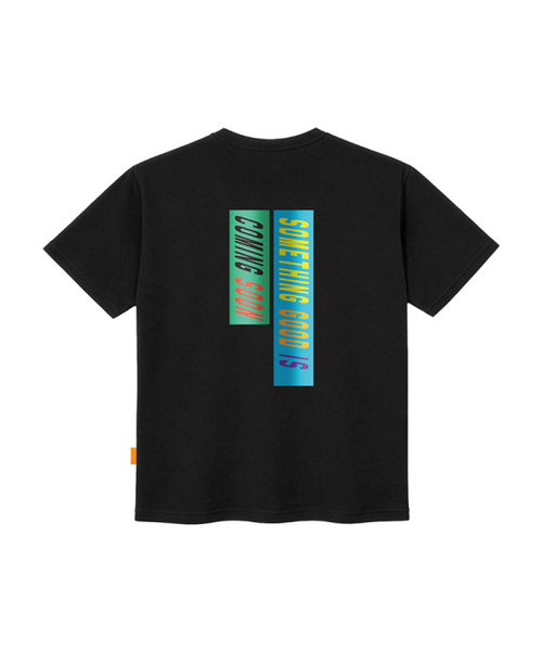 LLAMO(エラモ)の「カミングスーン 半袖Tシャツ 男女共用 ビッグサイズ S 4XL(Tシャツ/カットソー・レディース・ホワイト/チャコールグレー/ブラック・SMALL/MEDIUM/LARGE/X-LARGE/2XL/4XL/3XL)」の5枚目の写真