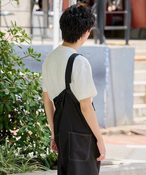 WHIMSIC(ウィムジック)の「【UNISEX/2サイズ展開】U.S.N デックパンツ(サロペット/オーバーオール・メンズ・ブラック・2/1)」の20枚目の写真