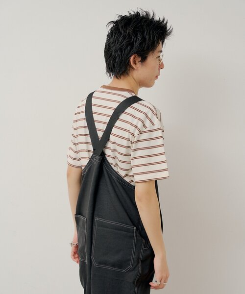 WHIMSIC(ウィムジック)の「【UNISEX/2サイズ展開】U.S.N デックパンツ(サロペット/オーバーオール・メンズ・ブラック・2/1)」の22枚目の写真