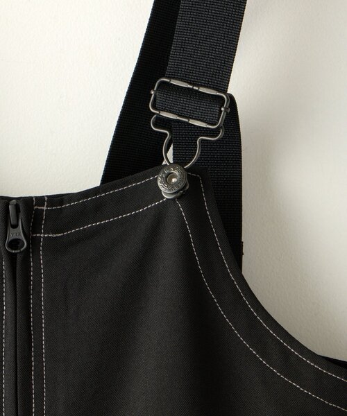 WHIMSIC(ウィムジック)の「【UNISEX/2サイズ展開】U.S.N デックパンツ(サロペット/オーバーオール・メンズ・ブラック・2/1)」の12枚目の写真