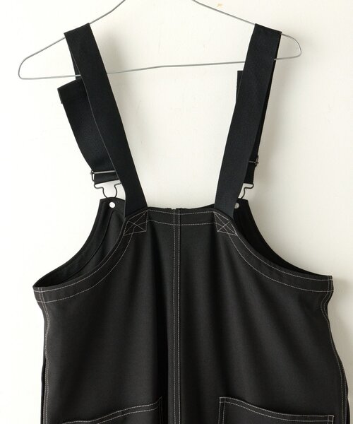 WHIMSIC(ウィムジック)の「【UNISEX/2サイズ展開】U.S.N デックパンツ(サロペット/オーバーオール・メンズ・ブラック・2/1)」の10枚目の写真