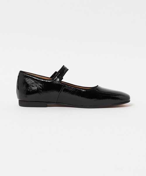 Steven Alan(スティーブンアラン)の「<Steven Alan>エナメル ワンストストラップ シューズ(バレエシューズ・レディース・ブラック・37h/38/36/37/36h)」の4枚目の写真