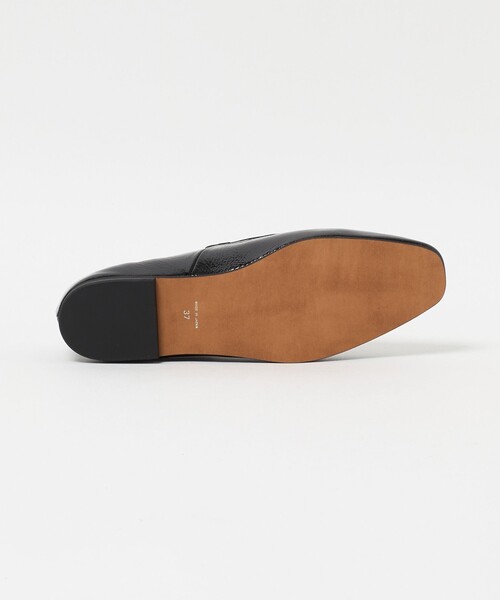 Steven Alan(スティーブンアラン)の「<Steven Alan>エナメル ワンストストラップ シューズ(バレエシューズ・レディース・ブラック・37h/38/36/37/36h)」の6枚目の写真