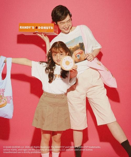 GLOBAL WORK(グローバルワーク)の「【RANDY’S DONUTS(ランディーズ・ドーナツ)】フローズンフォトT/859548(Tシャツ/カットソー・レディース・チャコールグレー/ホワイト系その他2/ホワイト・LARGE/MEDIUM)」の18枚目の写真