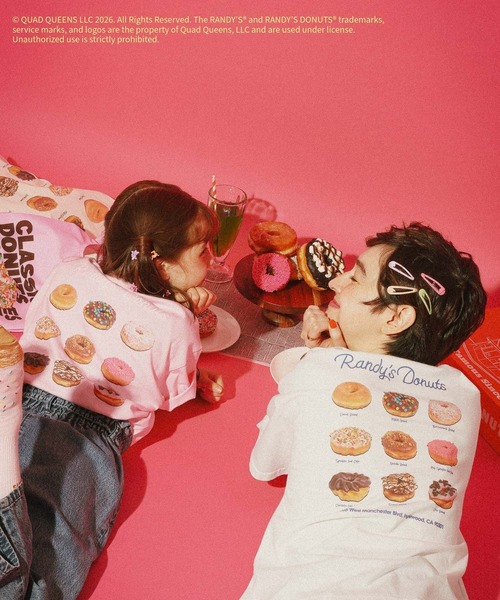 GLOBAL WORK(グローバルワーク)の「【RANDY’S DONUTS(ランディーズ・ドーナツ)】フローズンフォトT/859548(Tシャツ/カットソー・レディース・チャコールグレー/ホワイト系その他2/ホワイト・LARGE/MEDIUM)」の13枚目の写真